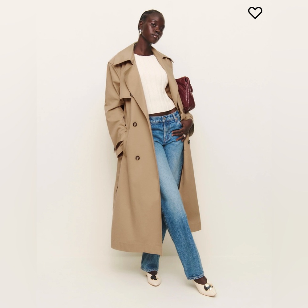 Reformation Matteo Trench - Khaki
